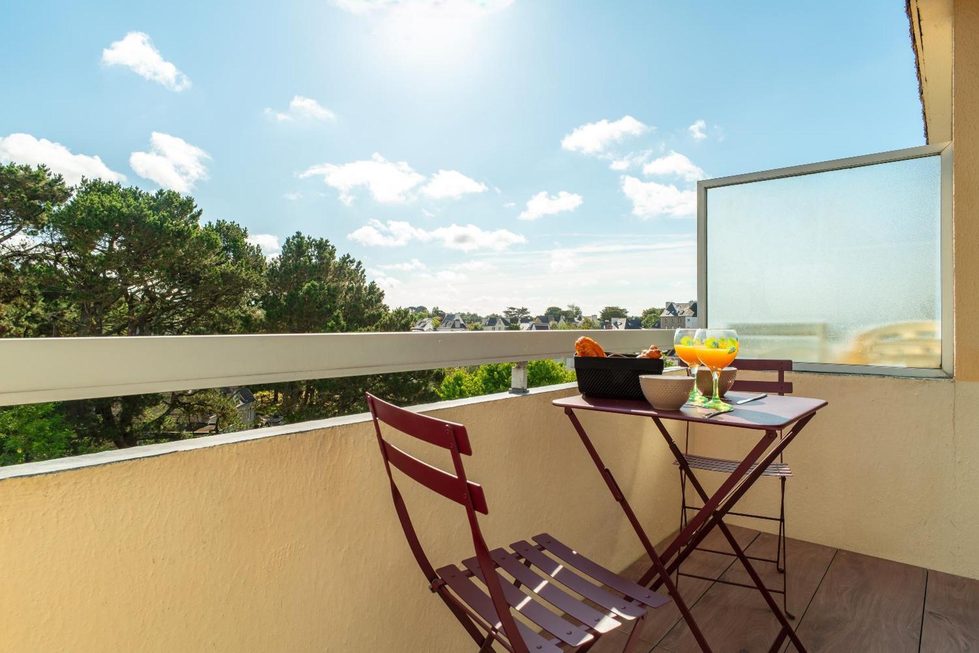 Le Rocher De Benodet - Studio 2P 150M De La Plage Exterior foto